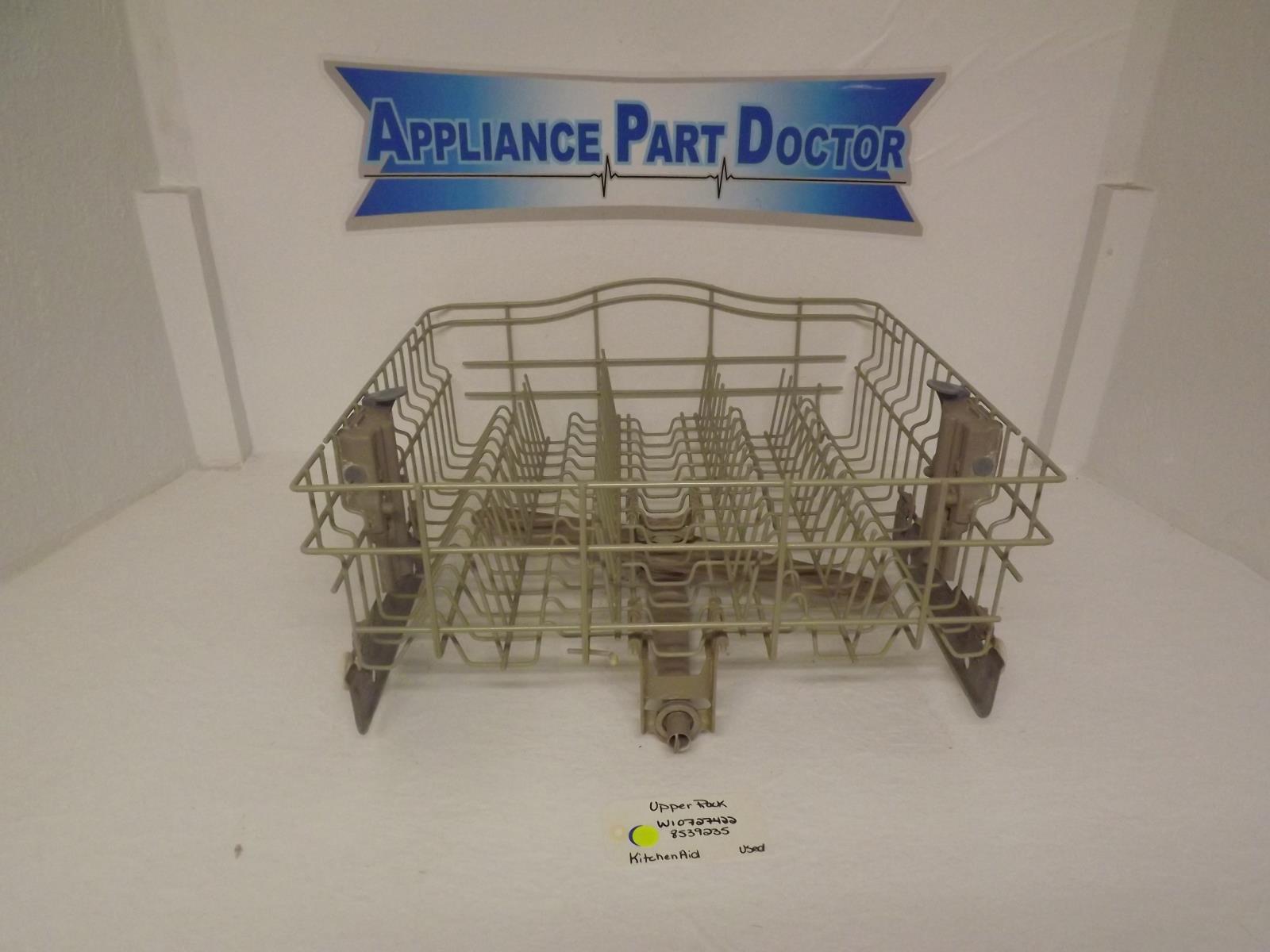 KitchenAid Dishwasher W10727422 8539235 Upper Rack Used KitchenAid Dishwasher W10727422 8539235 Upper Rack Used